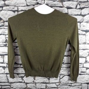 L.O.G.G. H&M Thin Dark Green Sweater